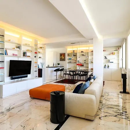 Apartman Peaceful Penthouse With Garage By Ndp Rent *